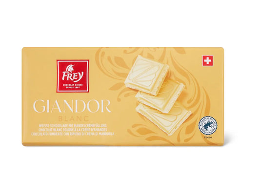 White chocolate with almond cream filling | Frey