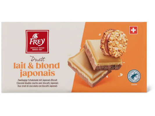 Duett Chocolate With Japanese Biscuit | Frey